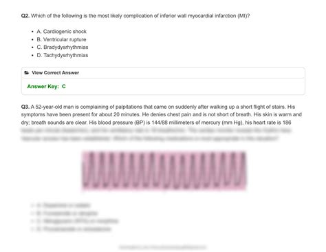 2023 AHA ACLS Practice Test with Answers .